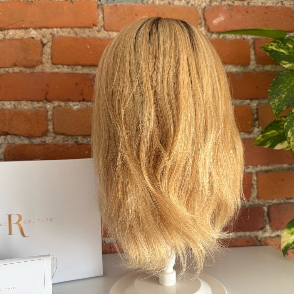 SAVOIR FAIRE Remy Human Hair Wig RAQUEL WELCH HandTied+Lace SS14/88 Golden Wheat - Picture 3 of 10